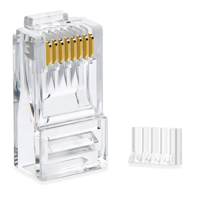 CAT6 UTP 8P8C RJ45 MODULAR PLUP 2 mảnh