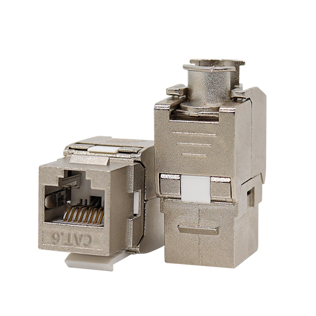 CAT6 STP 180 độ toolless Keystone Jack