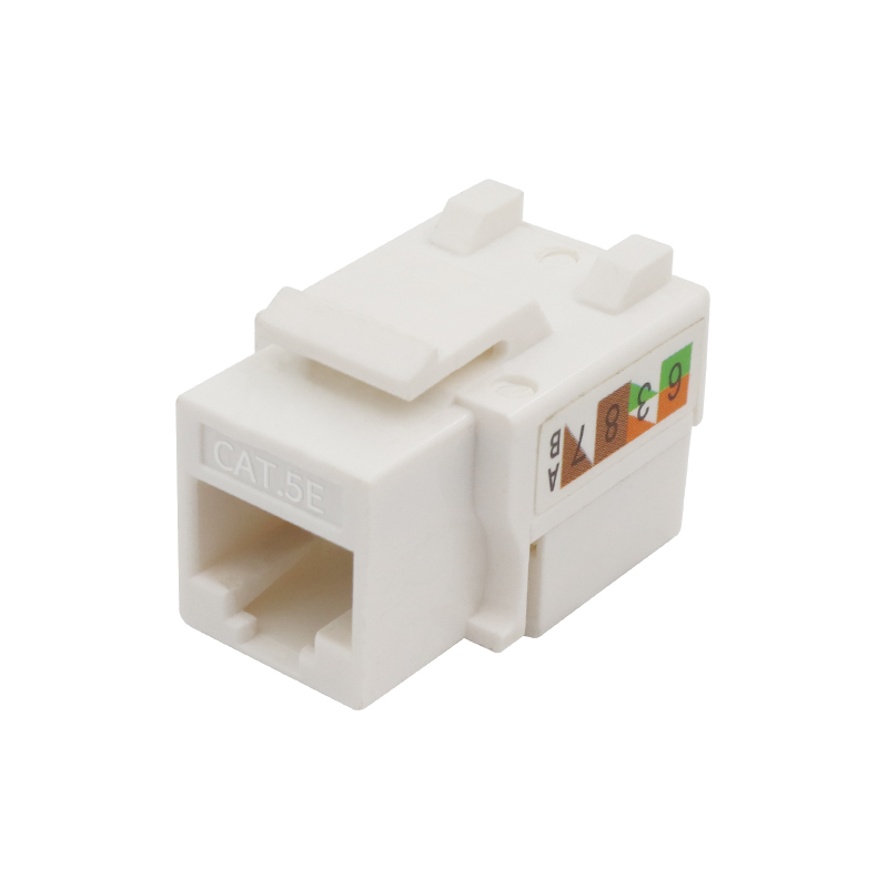 Cat5e UTP 90 độ đấm xuống Keystone Jack