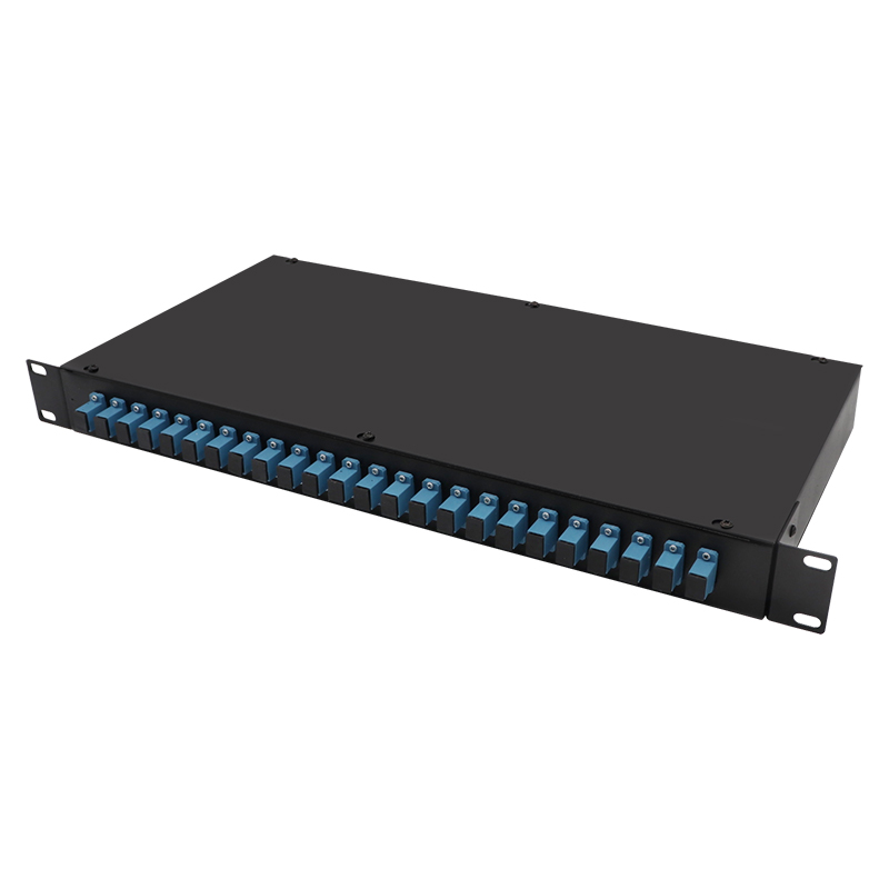 24 Cổng 24 lõi SC UPC Simplex Patch Panel Rack
